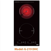 Bếp điện từ domino 2 vùng nấu Giovani G-219 DHC